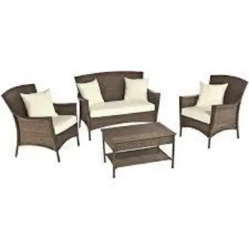 Fine Finishing Cane Sofa Set